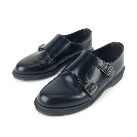 dr martens pandora double monk strap